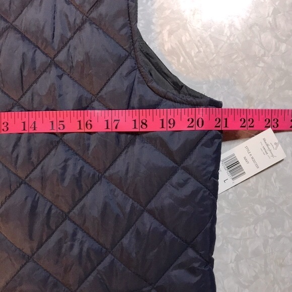 (NEW) Weatherproof Vintage Men's Diamond Quilted Vest - Size Large / Navy *READ* - Picture 7 of 16